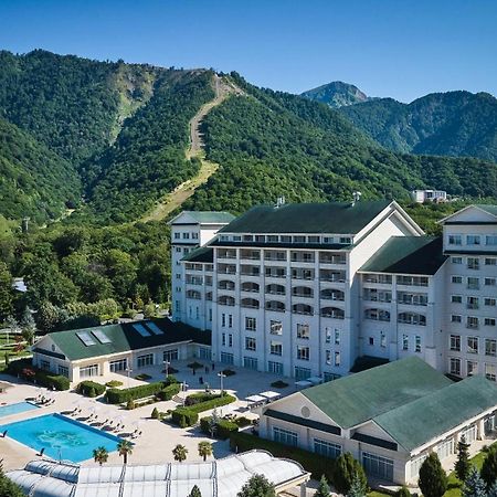Qafqaz Riverside Hotel Gabala Eksteriør bilde The hotel