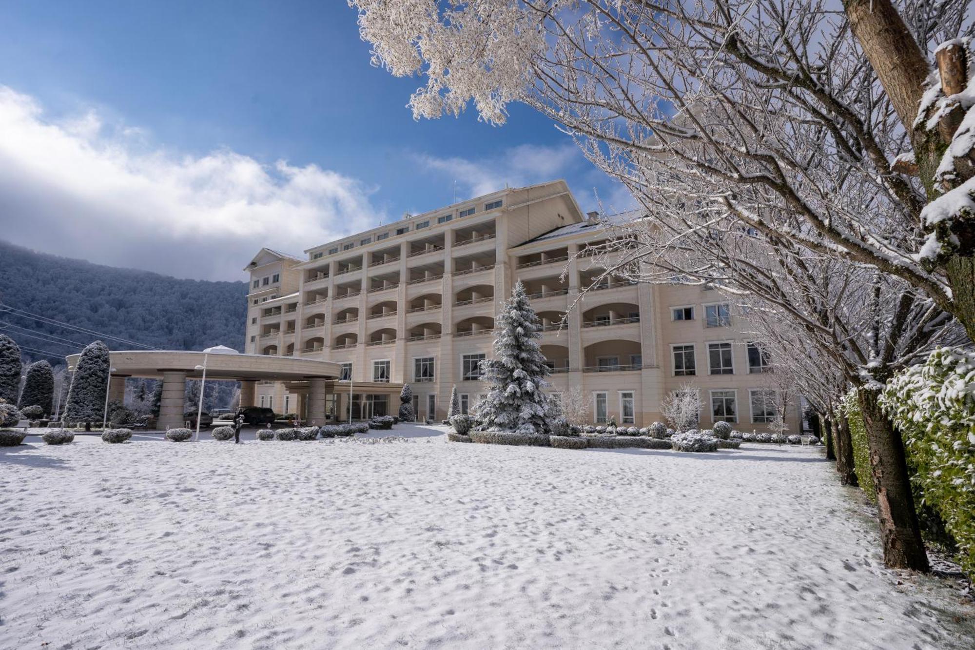 Qafqaz Riverside Hotel Gabala Eksteriør bilde